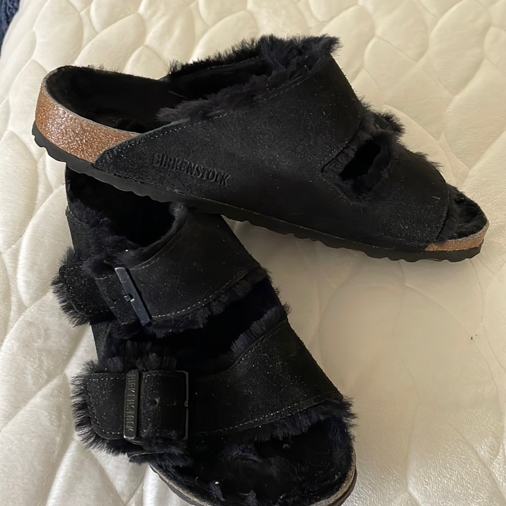 Birkenstock Arizona Shearling Sandal
